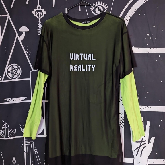 Current Mood Virtual Reality oversized shirt - Picture 3 of 3